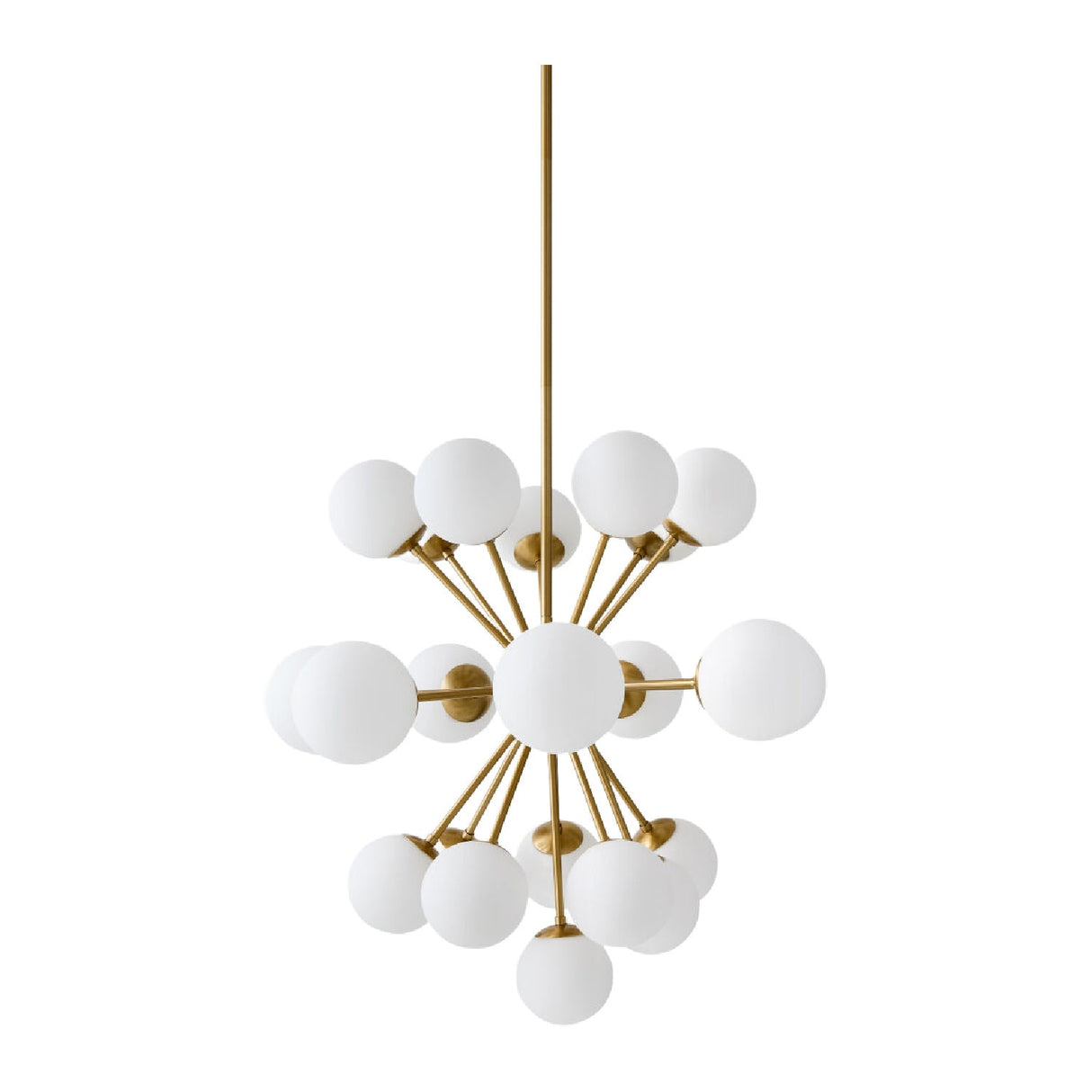 Modern European furniture - Glass Globes 22-Light Chandelier - www.oroa.com