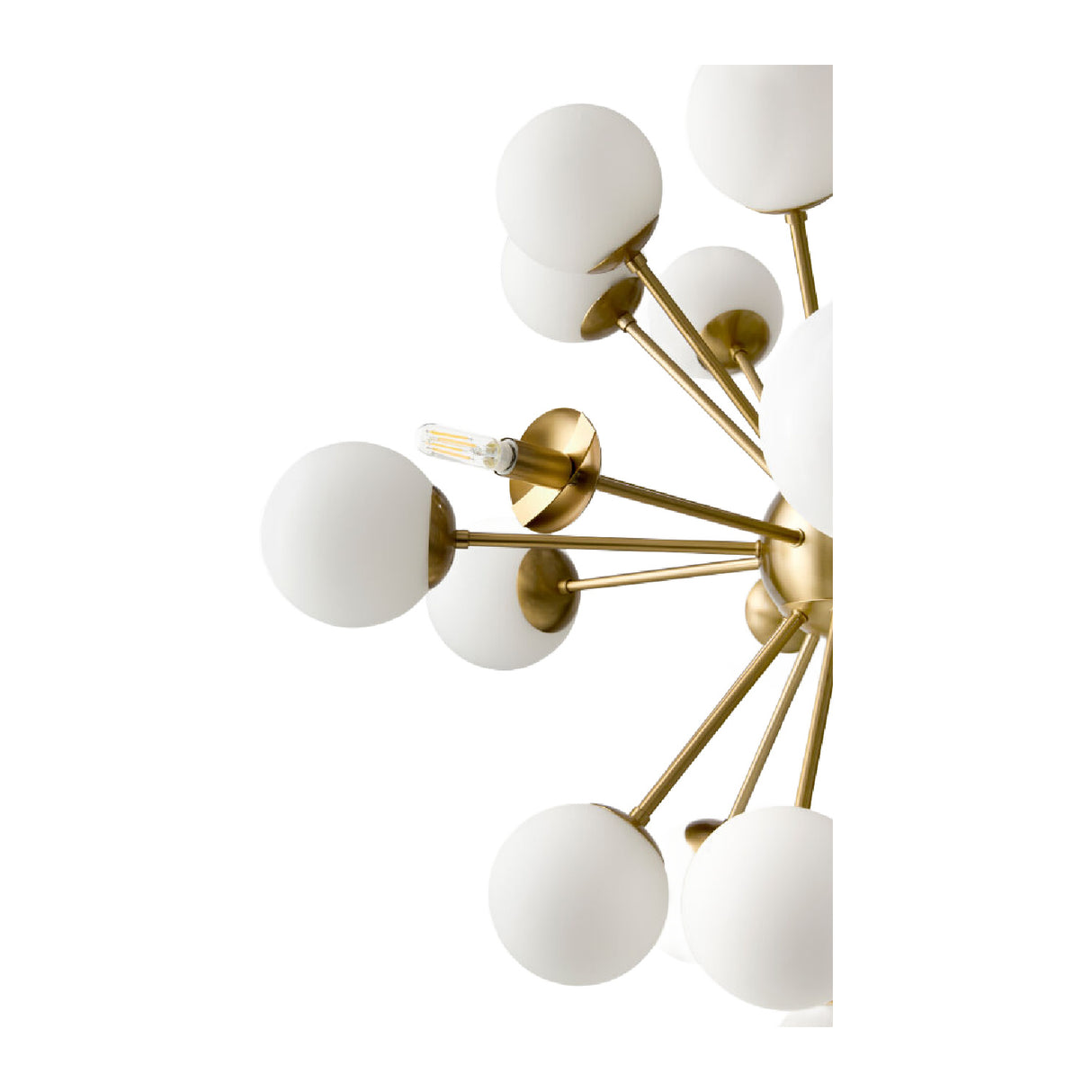 Modern European furniture - Glass Globes 25-Light Chandelier - www.oroa.com