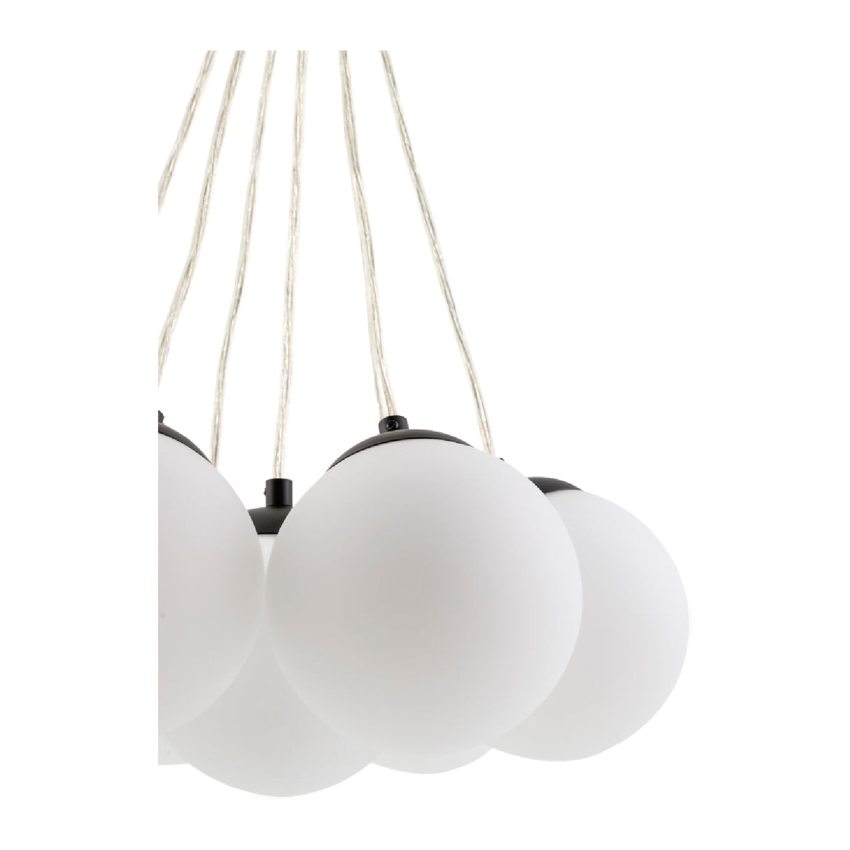 Glass Globes 7-Light Chandelier | Oroa.com