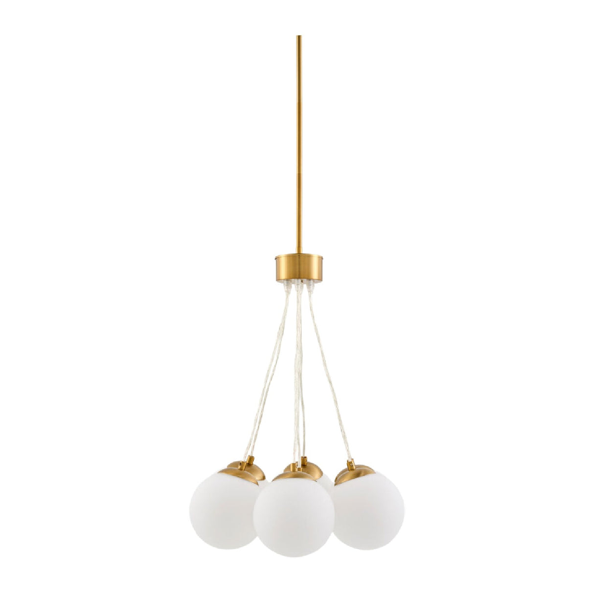 Modern European furniture - Glass Globes 7-Light Chandelier - www.oroa.com