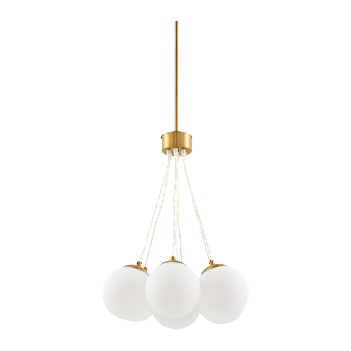 Modern European furniture - Glass Globes 7-Light Chandelier - www.oroa.com