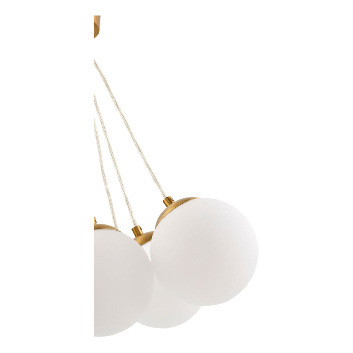 Modern European furniture - Glass Globes 11-Light Chandelier - www.oroa.com