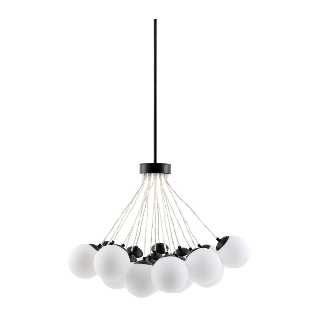 Modern European furniture - Glass Globes 19-Light Chandelier - www.oroa.com