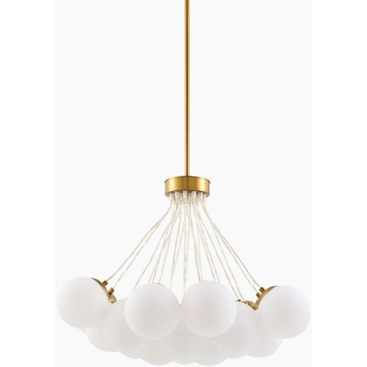 Modern European furniture - Glass Globes 19-Light Chandelier - www.oroa.com