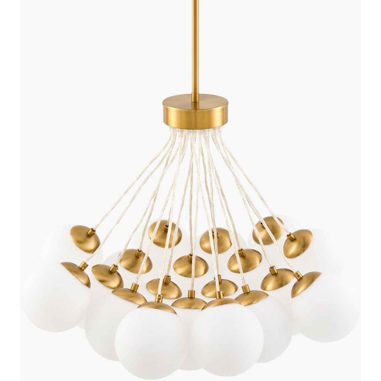 Modern European furniture - Glass Globes 19-Light Chandelier - www.oroa.com