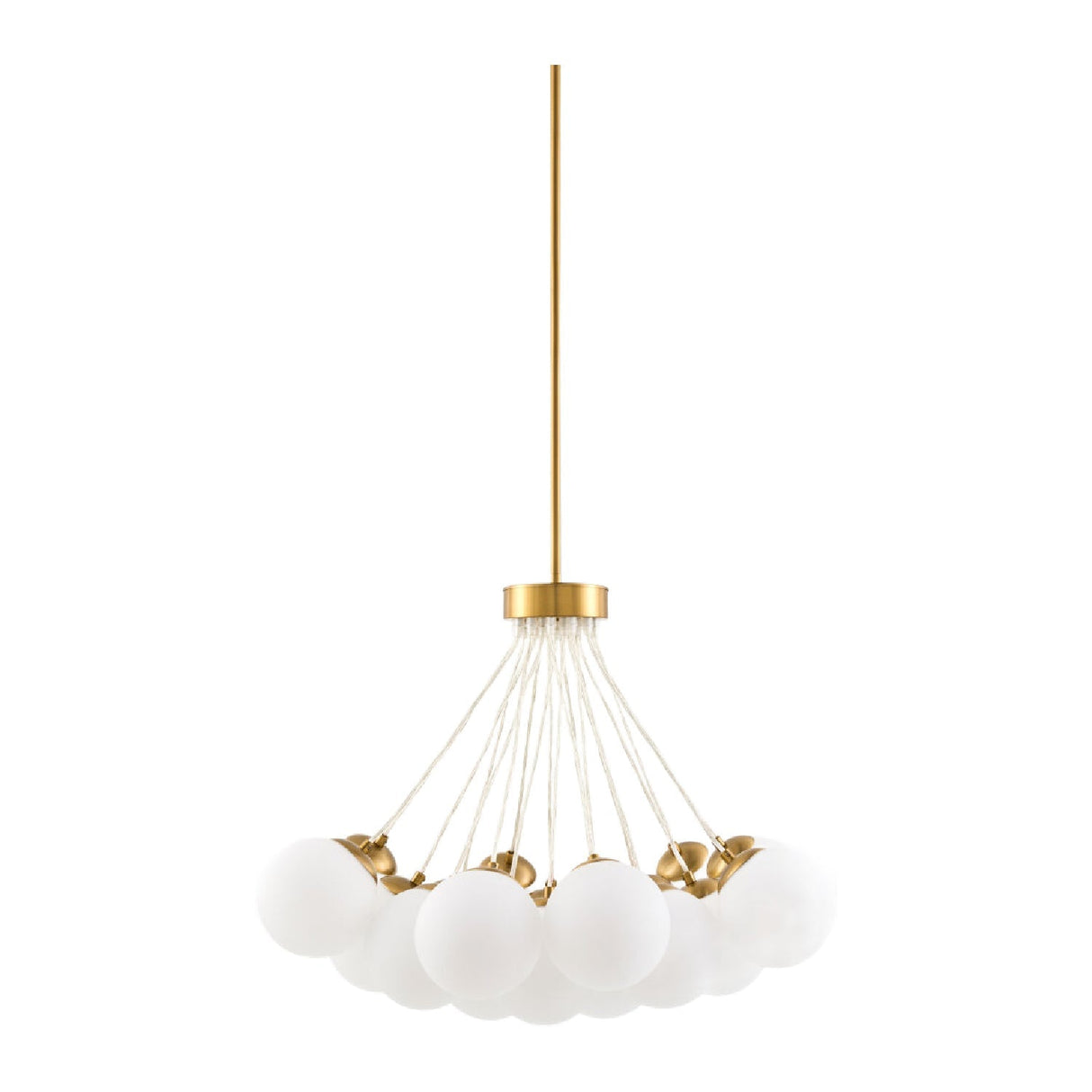 Modern European furniture - Glass Globes 19-Light Chandelier - www.oroa.com