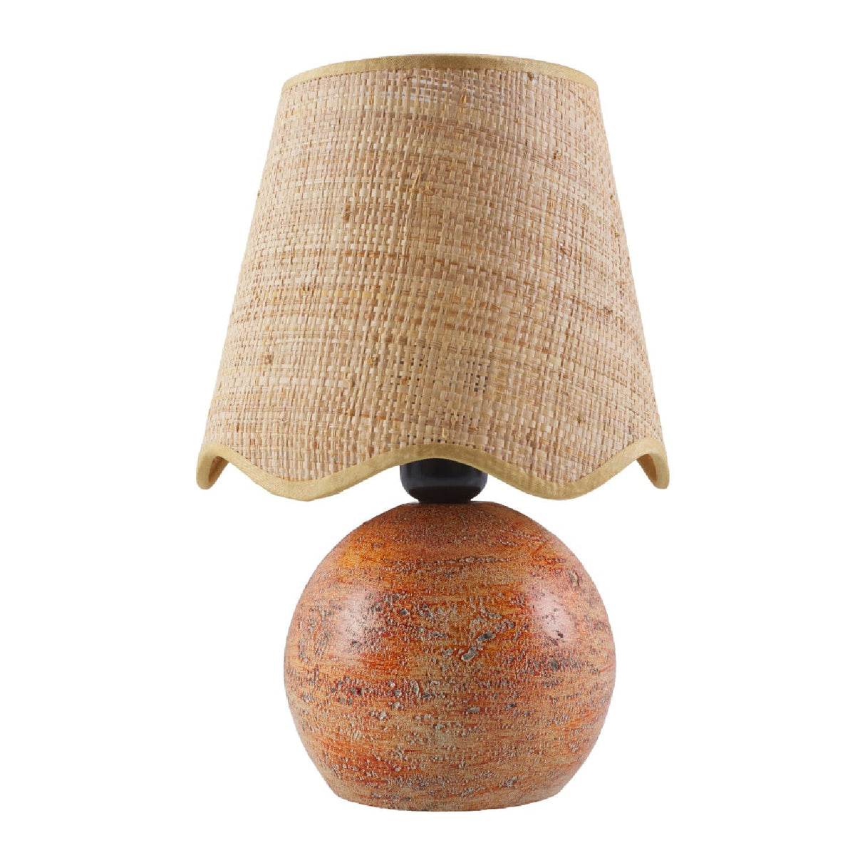 Modern European furniture - Organic Round Base Table Lamp - www.oroa.com