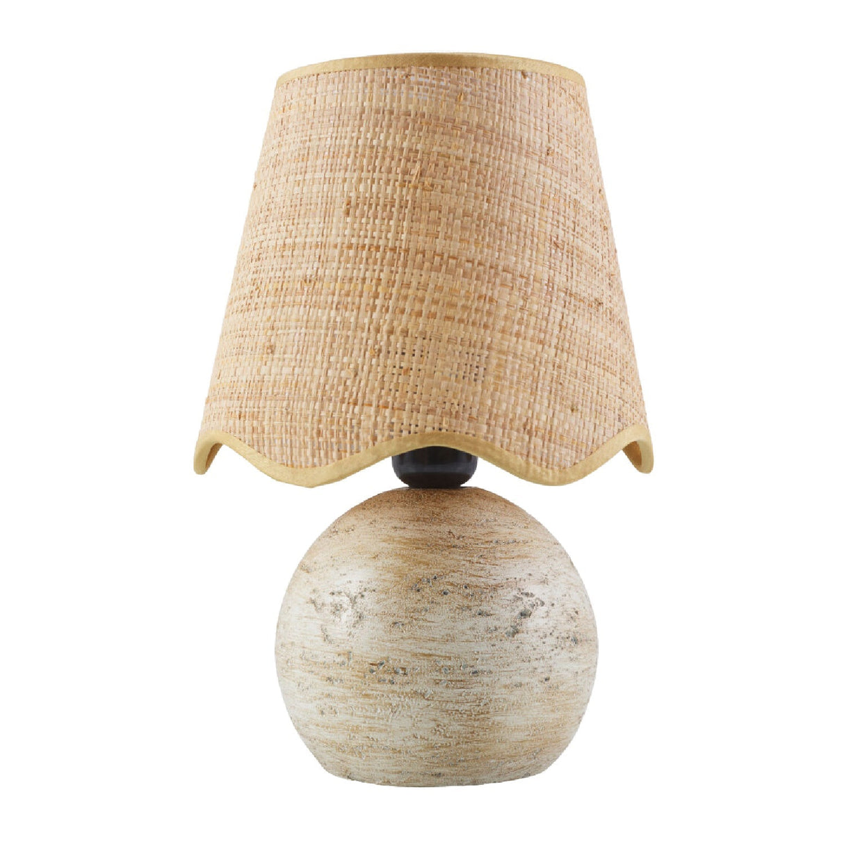 Modern European furniture - Organic Round Base Table Lamp - www.oroa.com