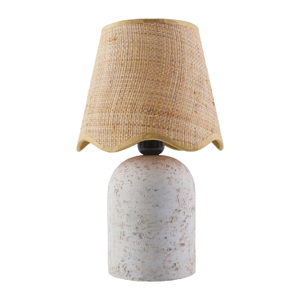 Modern European furniture - Organic Textured Base Table Lamp - www.oroa.com