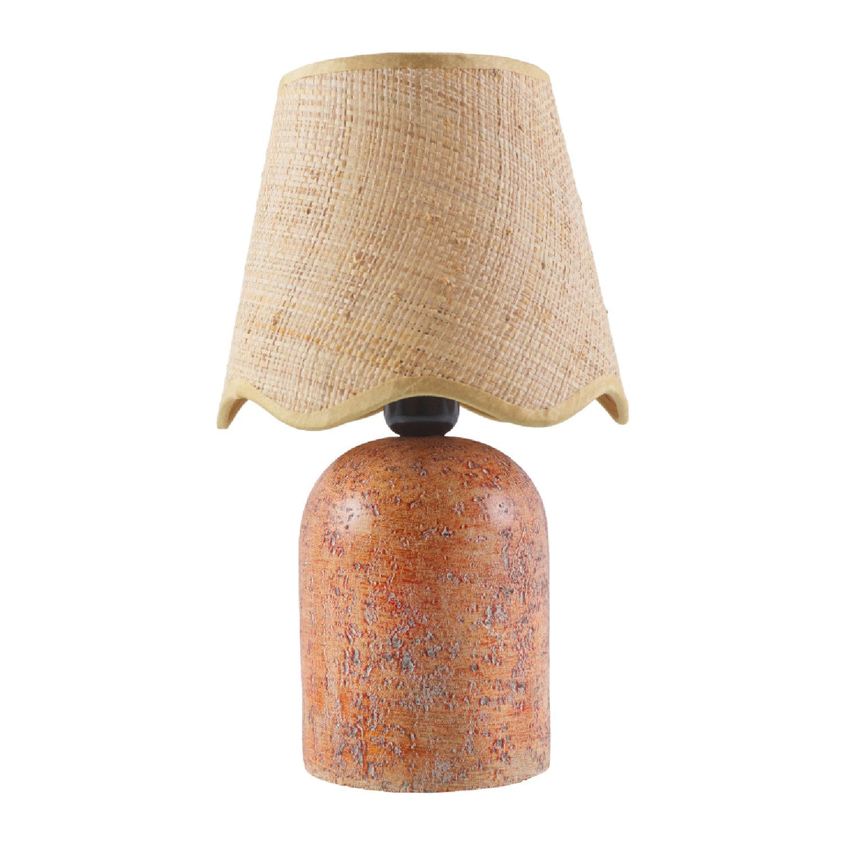 Modern European furniture - Organic Textured Base Table Lamp - www.oroa.com
