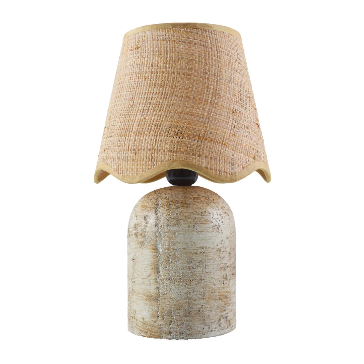 Modern European furniture - Organic Textured Base Table Lamp - www.oroa.com