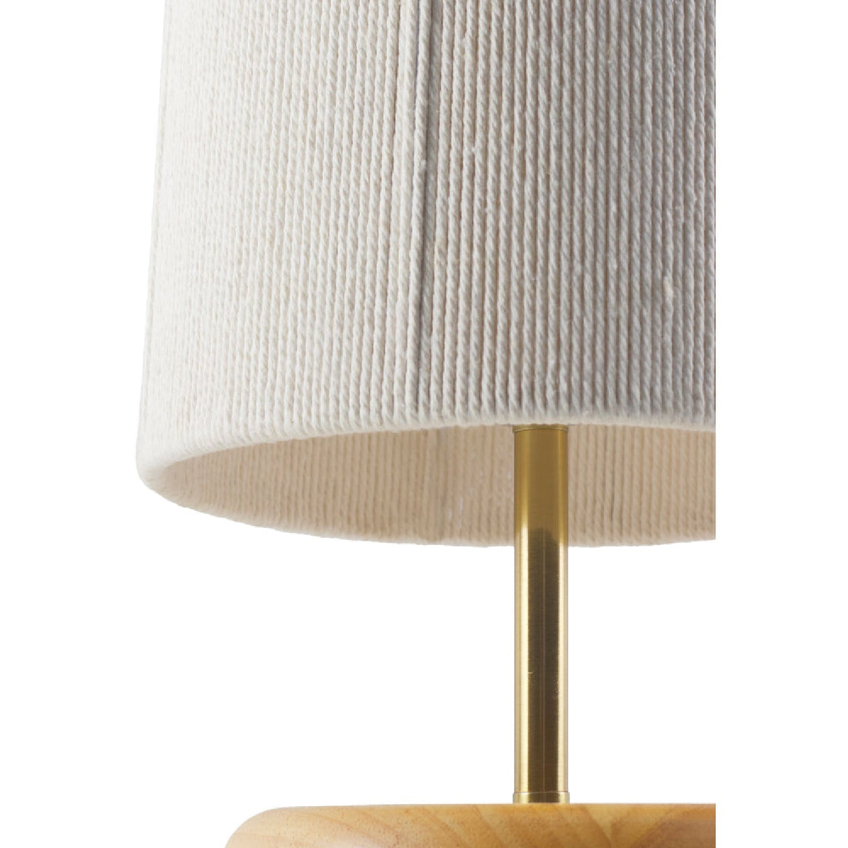 Modern European furniture - White Jute Accent Table Lamp - www.oroa.com