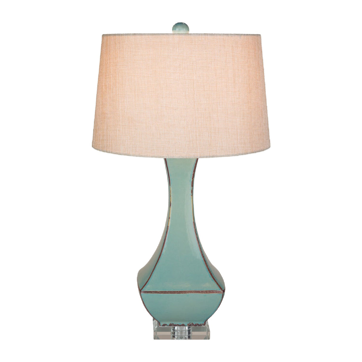 Modern European furniture - Silk-Inspired Shade Table Lamp - www.oroa.com