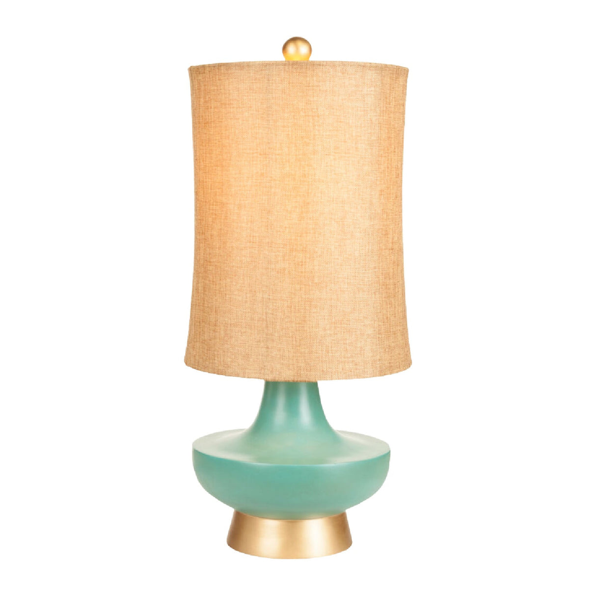 Modern European furniture - Turquoise Base Accent Table Lamp - www.oroa.com
