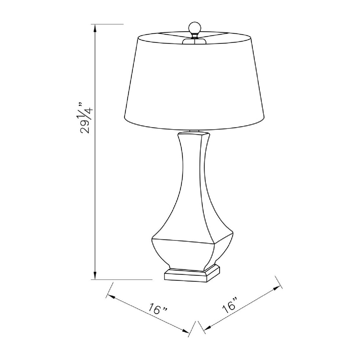 Silk-Inspired Shade Table Lamp | Oroa.com