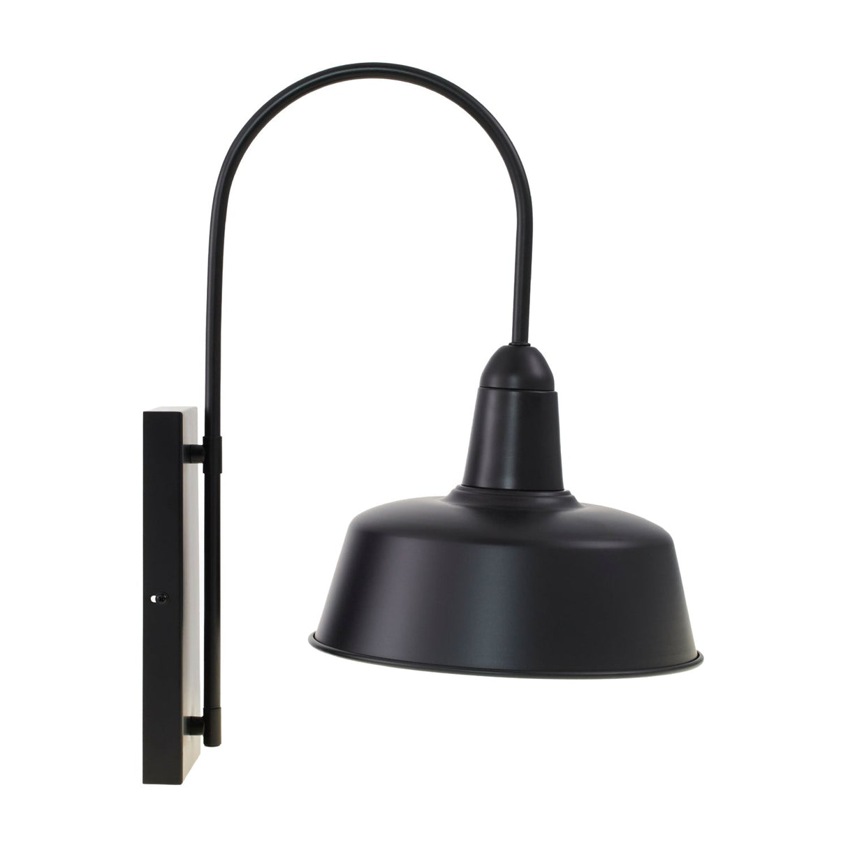 Modern European furniture - Black Metal Wall Lamp - www.oroa.com