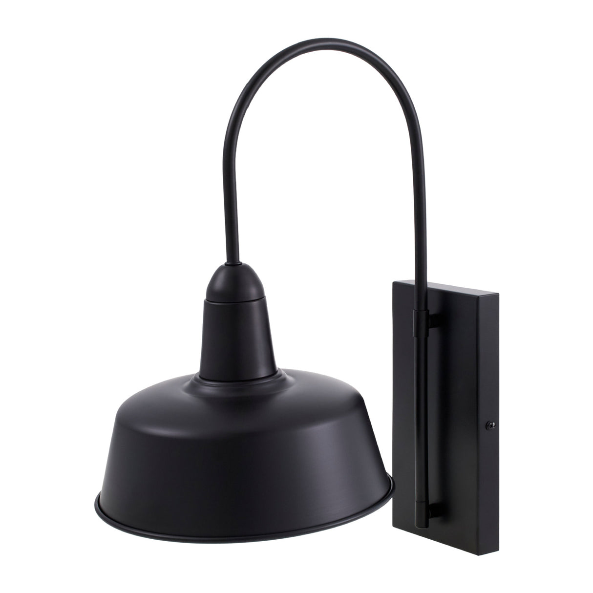 Modern European furniture - Black Metal Wall Lamp - www.oroa.com
