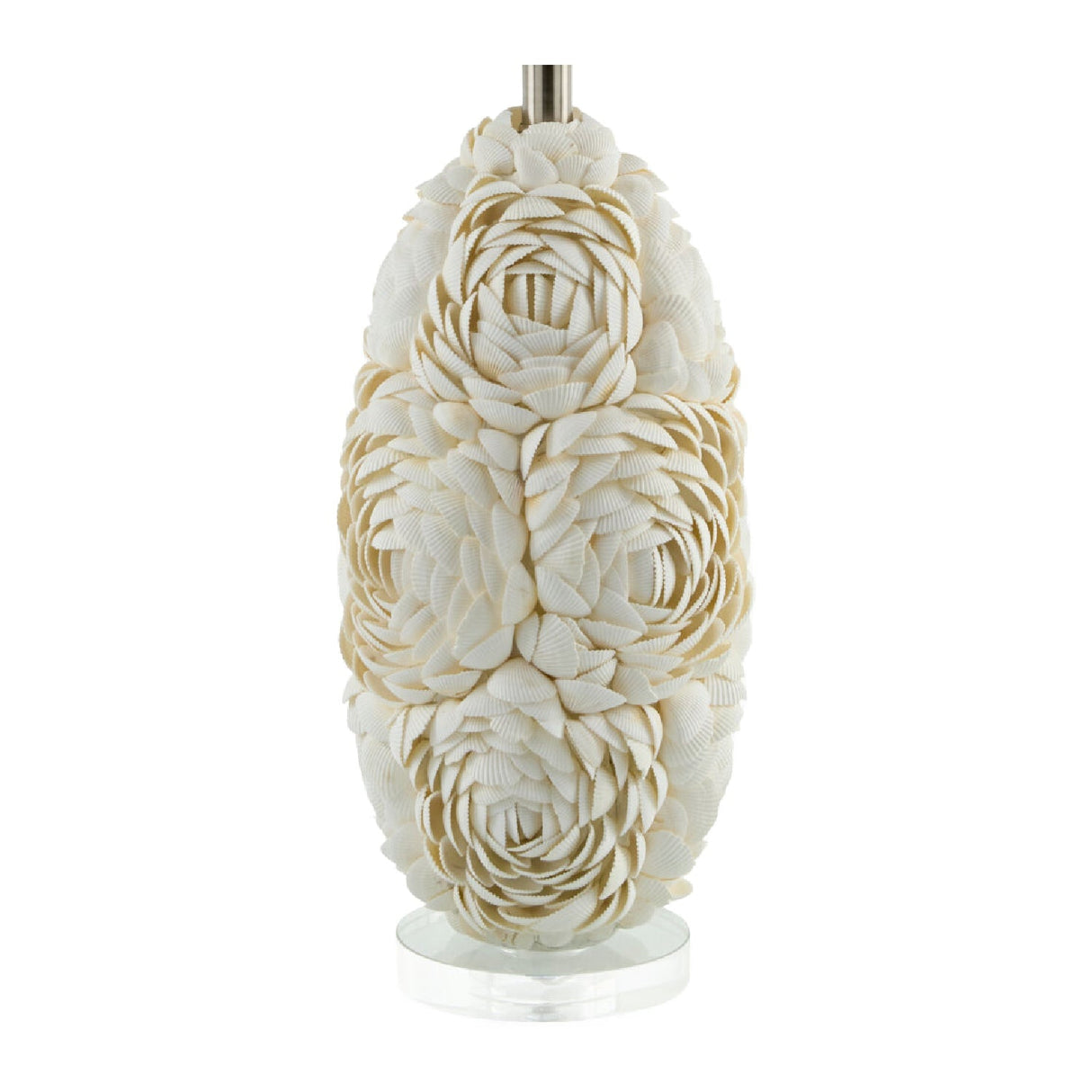 Modern European furniture - White Inlaid Shell Table Lamp - www.oroa.com