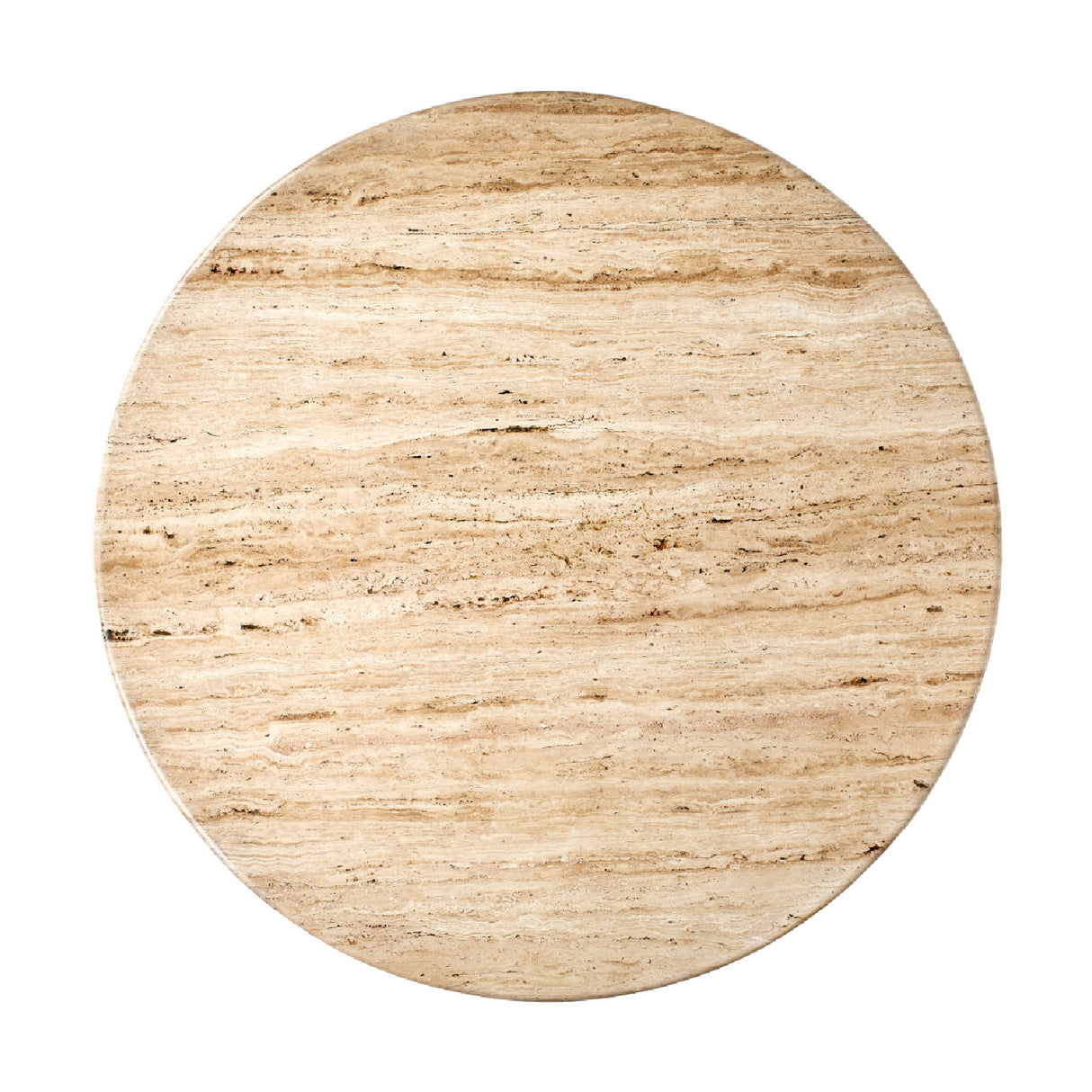 Modern furniture - Round Travertine Dining Table - www.oroa.com