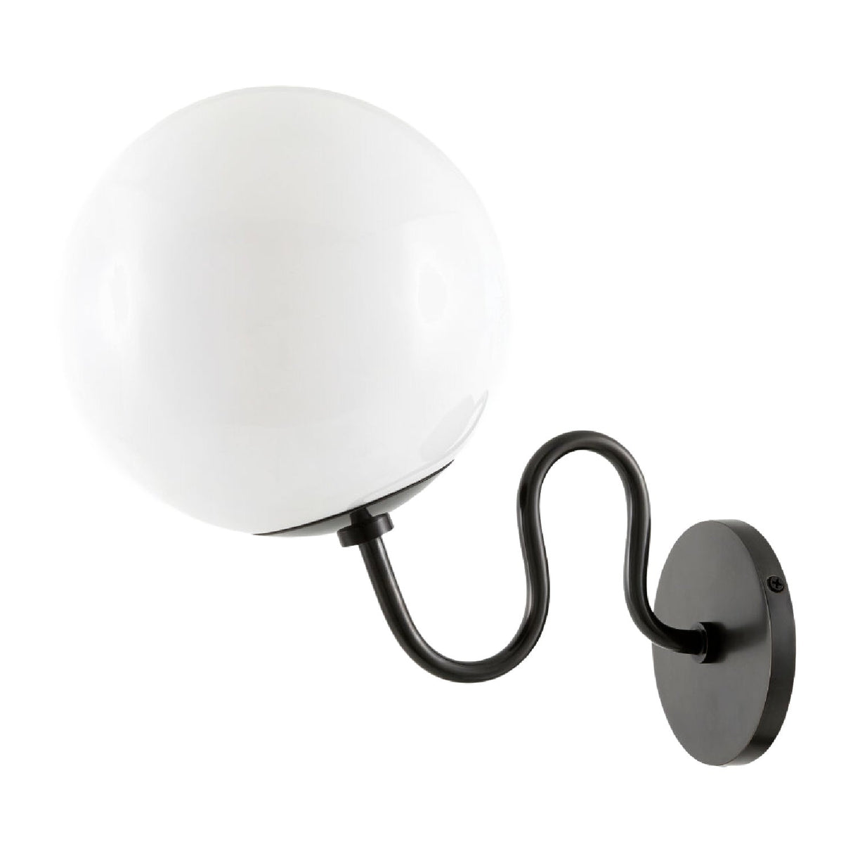Modern European furniture - Wavy Iron Wall Lamp - www.oroa.com