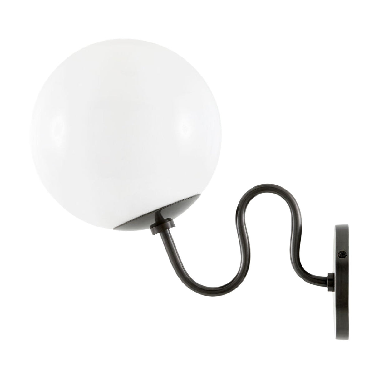 Modern European furniture - Wavy Iron Wall Lamp - www.oroa.com