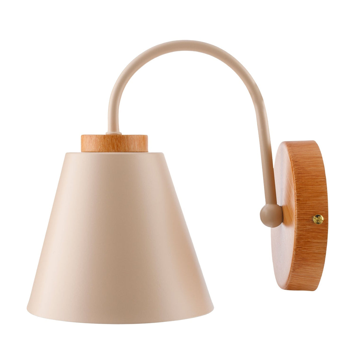 Modern European furniture - Cream Metal Wall Lamp - www.oroa.com