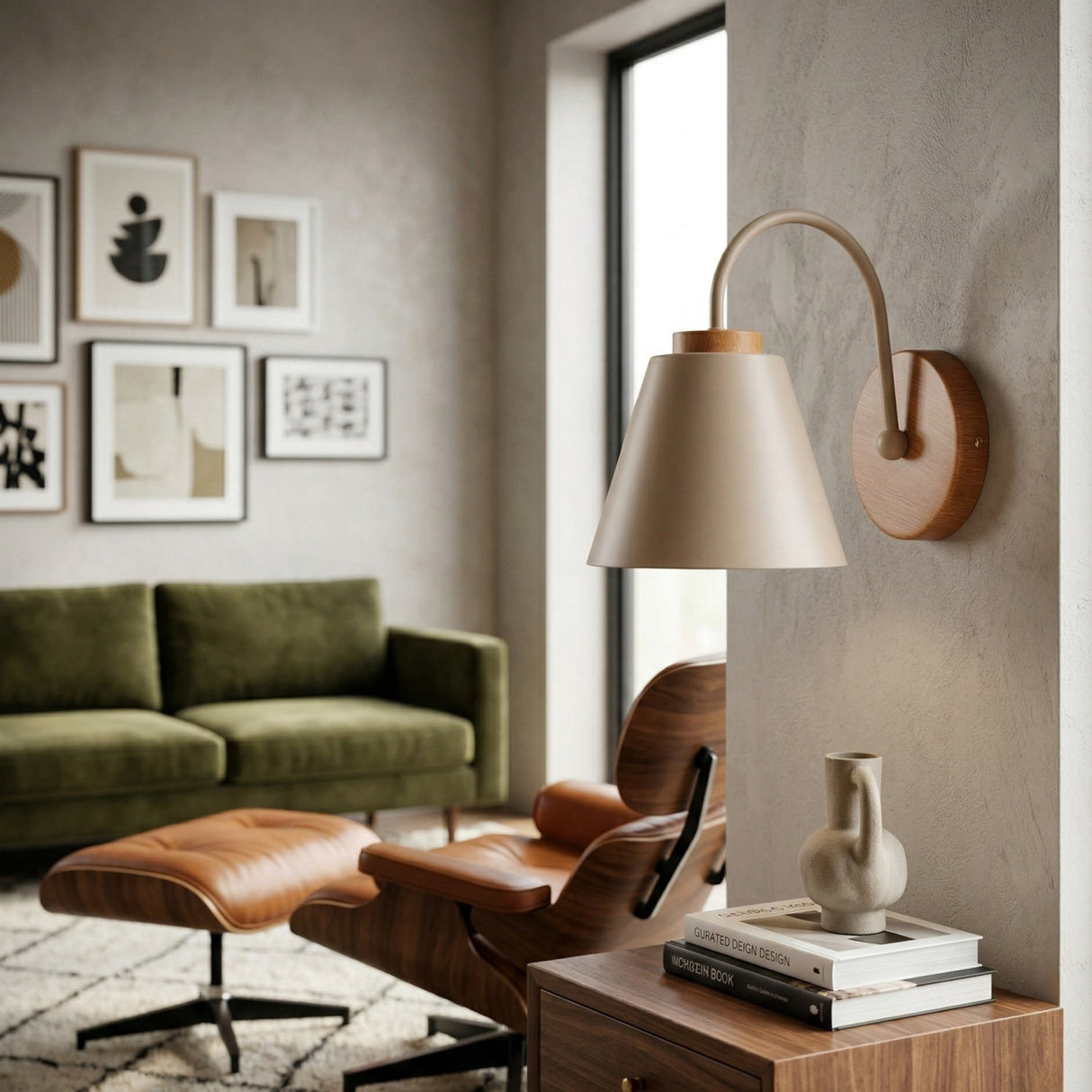 Modern European furniture - Cream Metal Wall Lamp - www.oroa.com