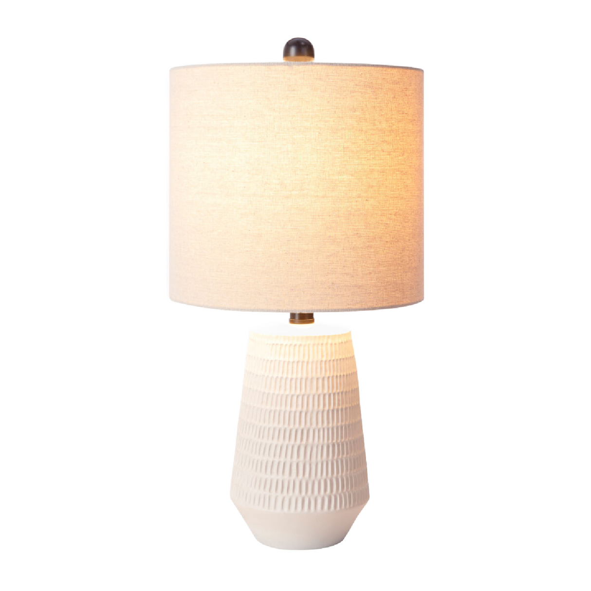 Modern European furniture - Organic-Carved Base Table Lamp - www.oroa.com