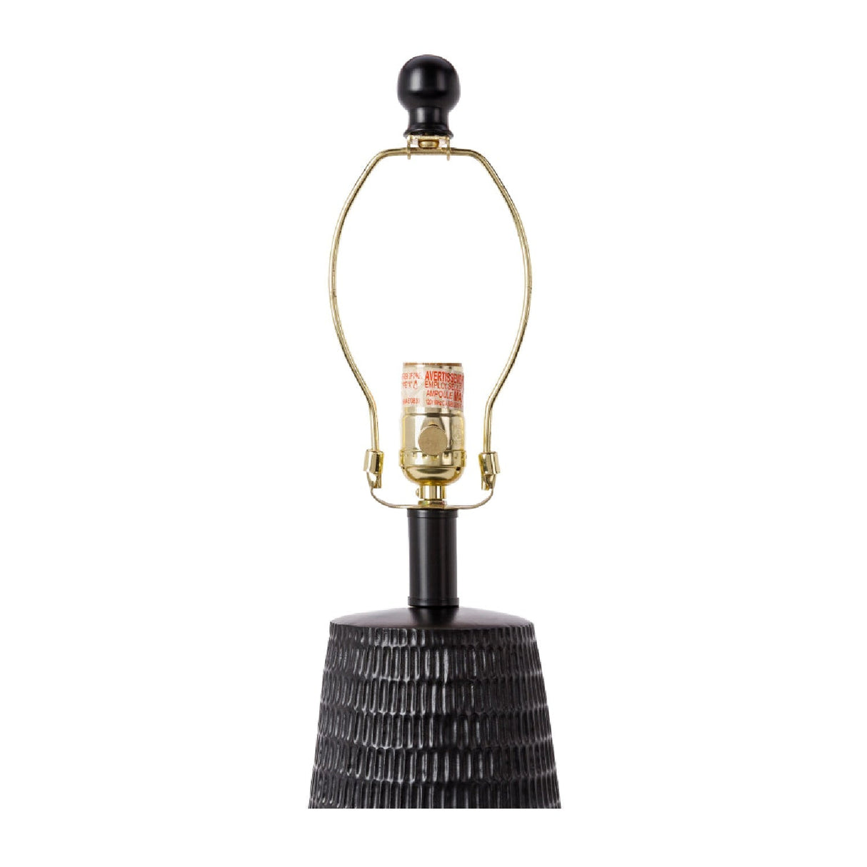 Modern European furniture - Organic-Carved Base Table Lamp - www.oroa.com