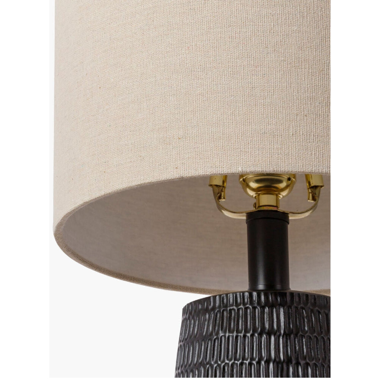 Modern European furniture - Organic-Carved Base Table Lamp - www.oroa.com