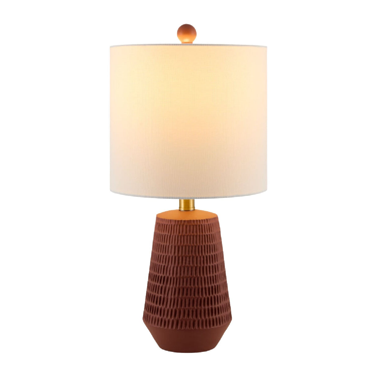 Modern European furniture - Organic-Carved Base Table Lamp - www.oroa.com