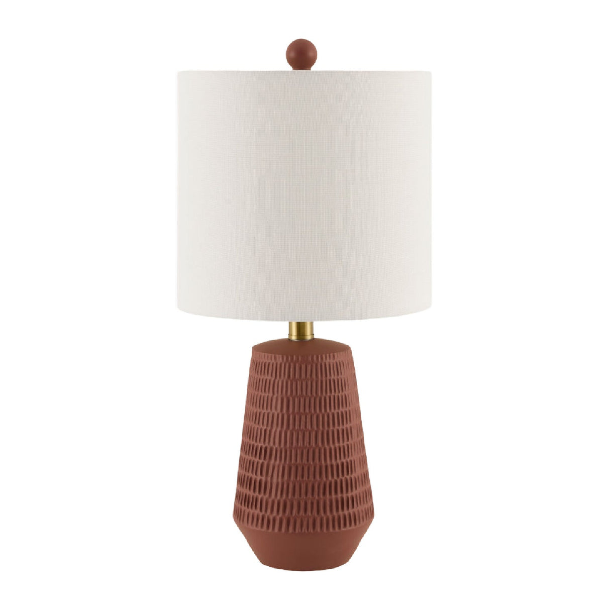 Modern European furniture - Organic-Carved Base Table Lamp - www.oroa.com