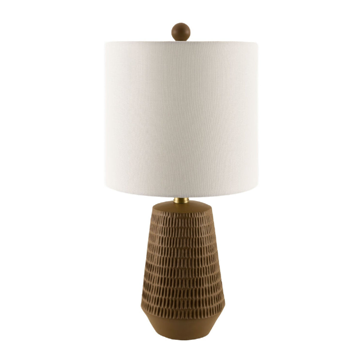 Modern European furniture - Organic-Carved Base Table Lamp - www.oroa.com