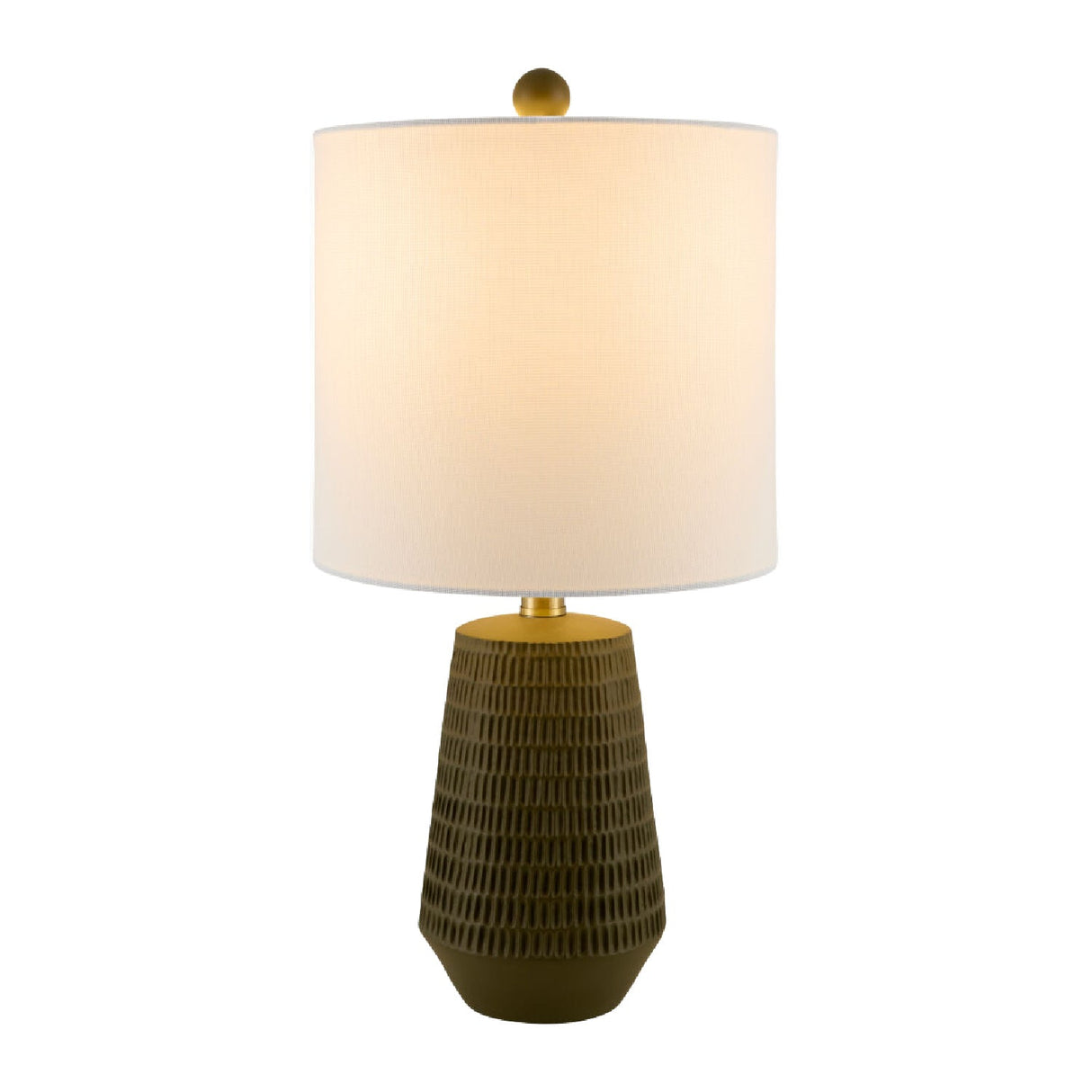 Modern European furniture - Organic-Carved Base Table Lamp - www.oroa.com