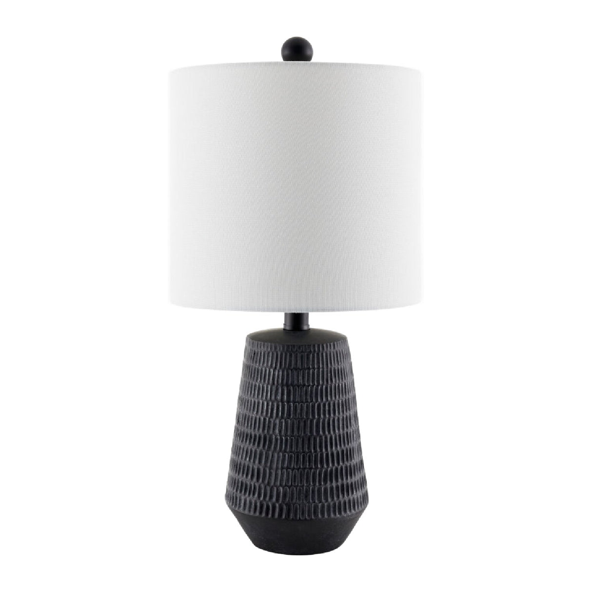 Modern European furniture - Organic-Carved Base Table Lamp - www.oroa.com