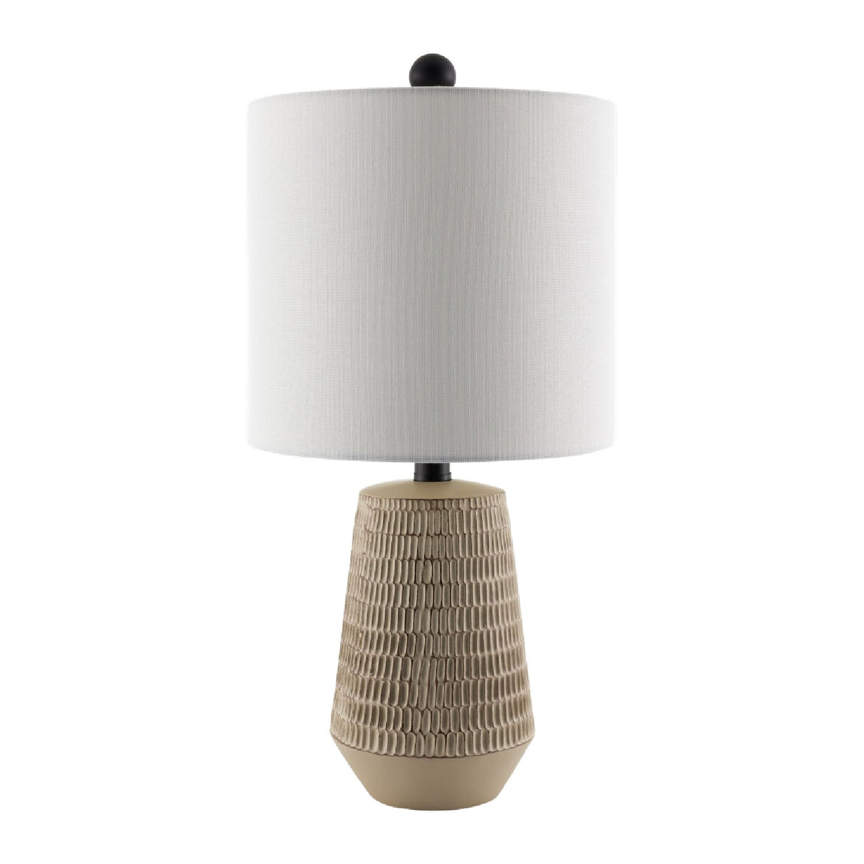 Modern European furniture - Organic-Carved Base Table Lamp - www.oroa.com