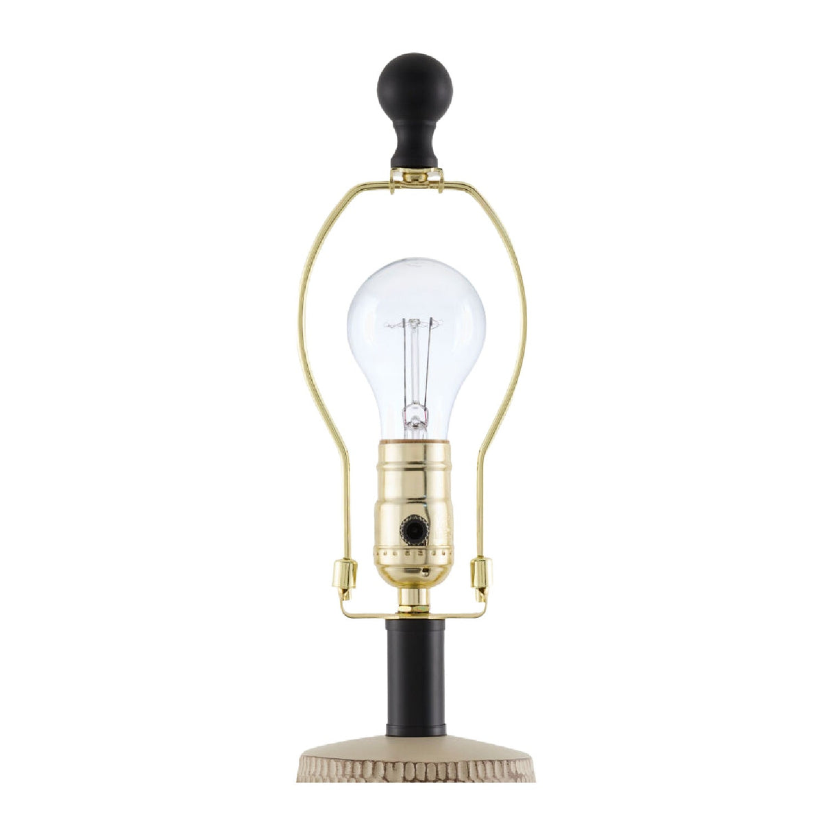 Modern European furniture - Organic-Carved Base Table Lamp - www.oroa.com