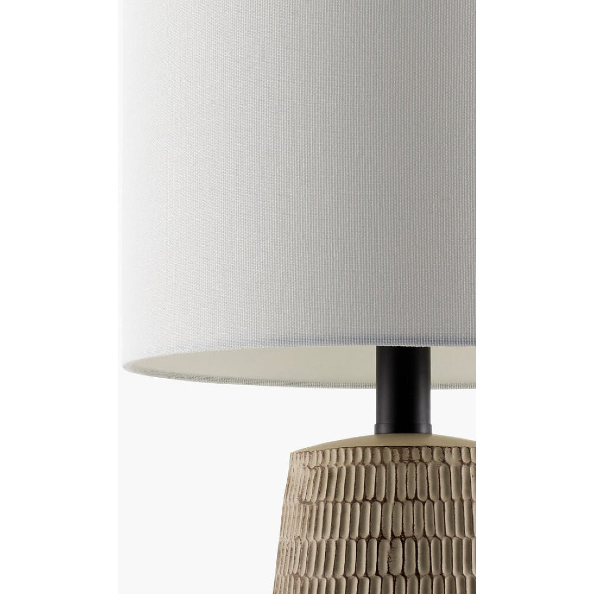 Modern European furniture - Organic-Carved Base Table Lamp - www.oroa.com