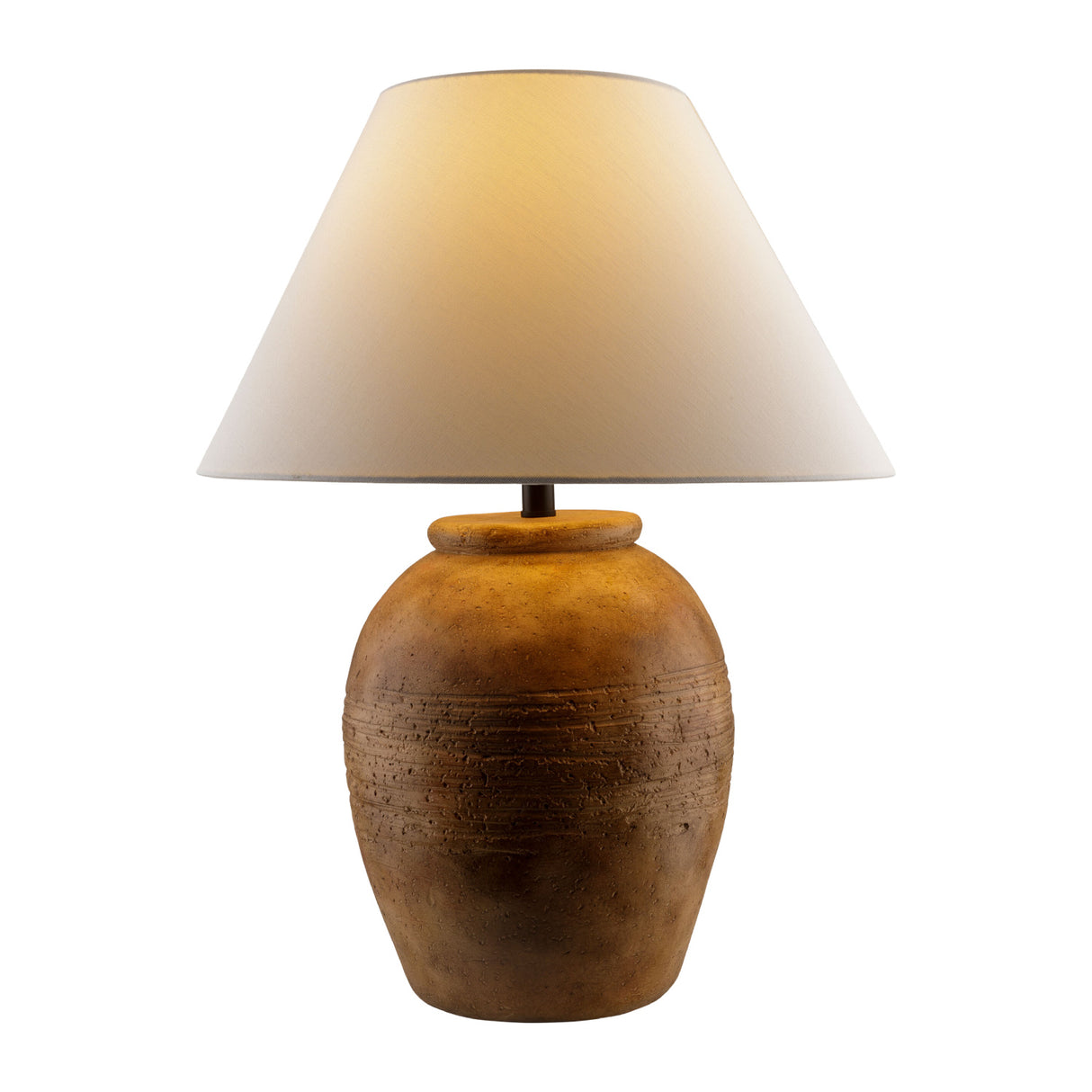 Modern European furniture - Glazed Brick Accent Table Lamp - www.oroa.com