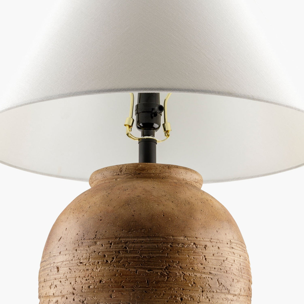 Modern European furniture - Glazed Brick Accent Table Lamp - www.oroa.com