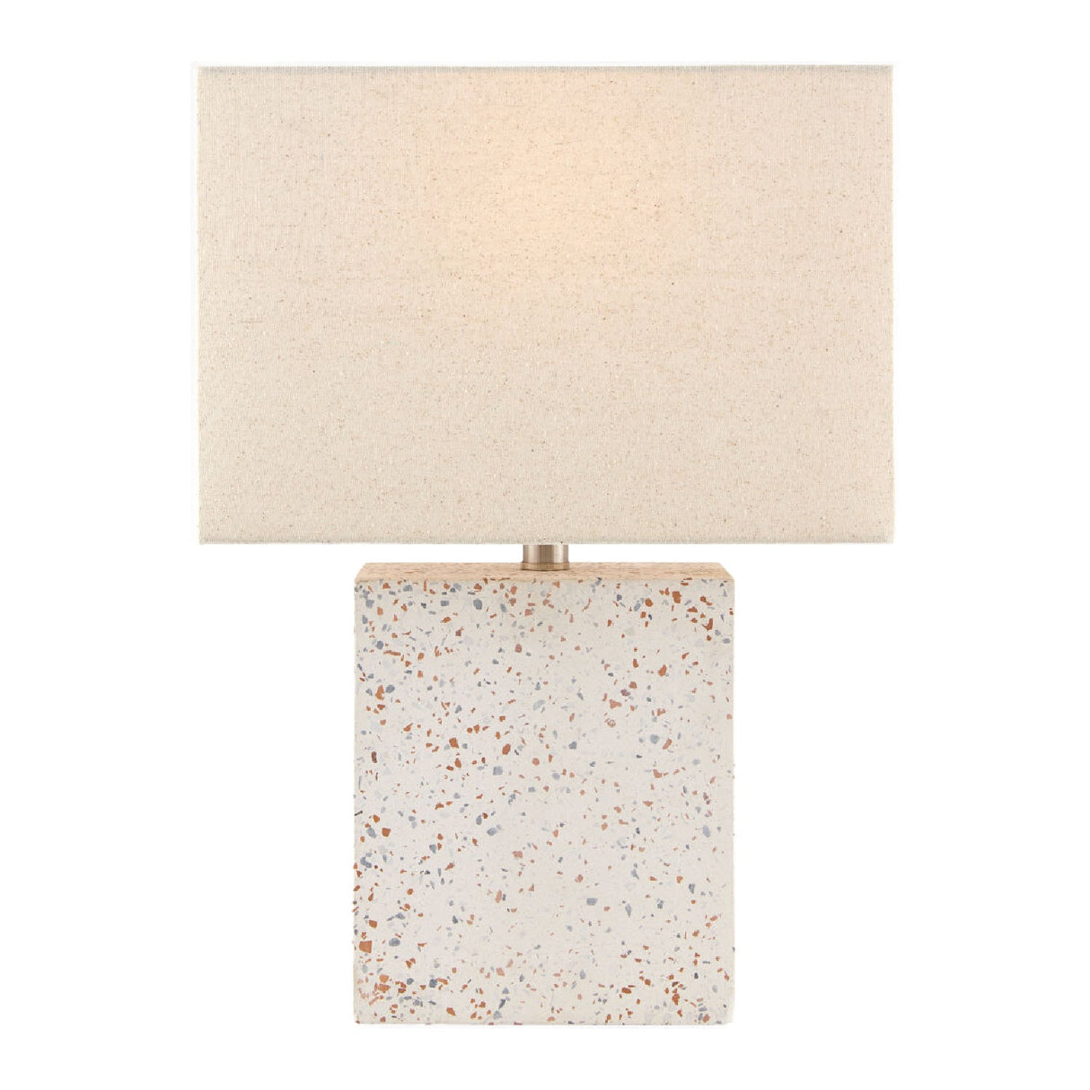 Modern European furniture - Brushed White Concrete Table Lamp - www.oroa.com