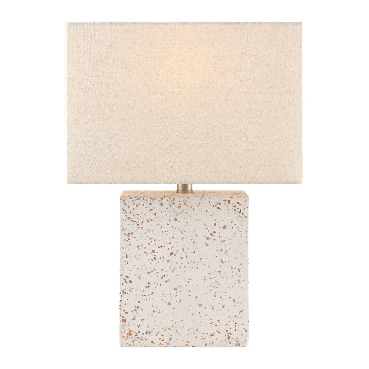 Modern European furniture - Brushed White Concrete Table Lamp - www.oroa.com
