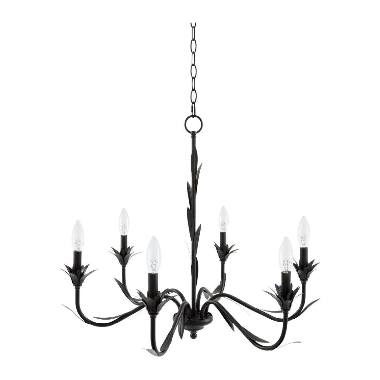 Modern European furniture - Flower-Inspired 6-Light Chandelier - www.oroa.com