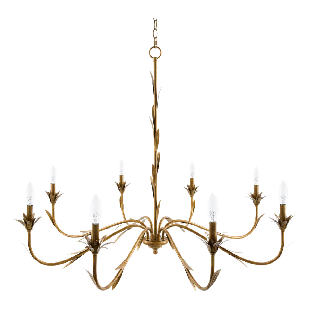 Modern European furniture - Flower-Inspired 8-Light Chandelier - www.oroa.com