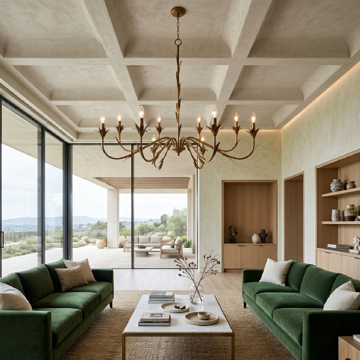 Modern European furniture - Flower-Inspired 8-Light Chandelier - www.oroa.com