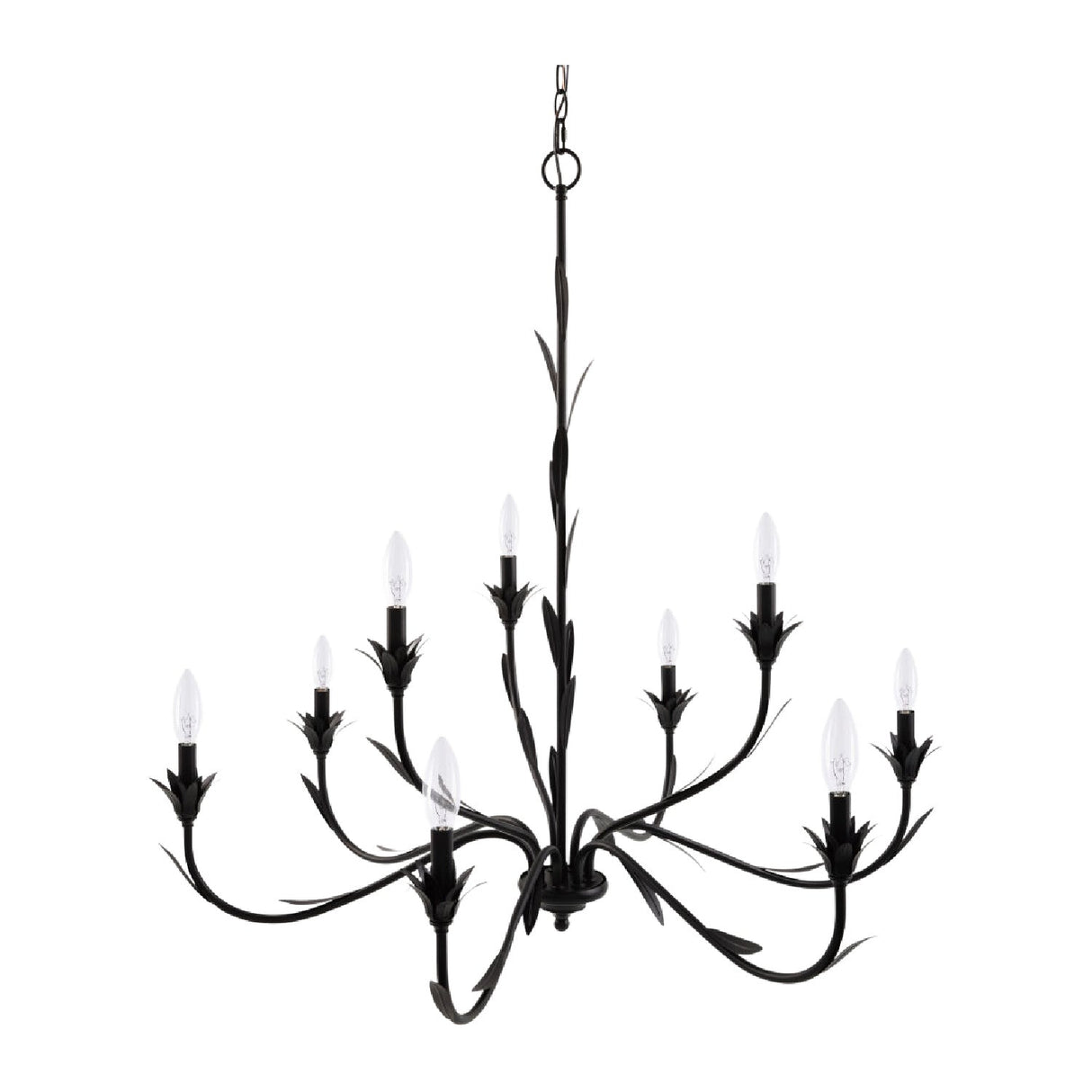 Modern European furniture - Flower-Inspired 9-Light Chandelier - www.oroa.com