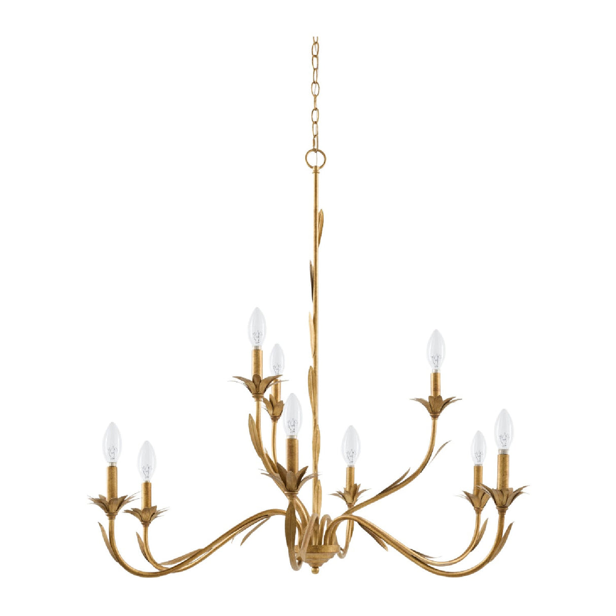 Modern European furniture - Flower-Inspired 9-Light Chandelier - www.oroa.com