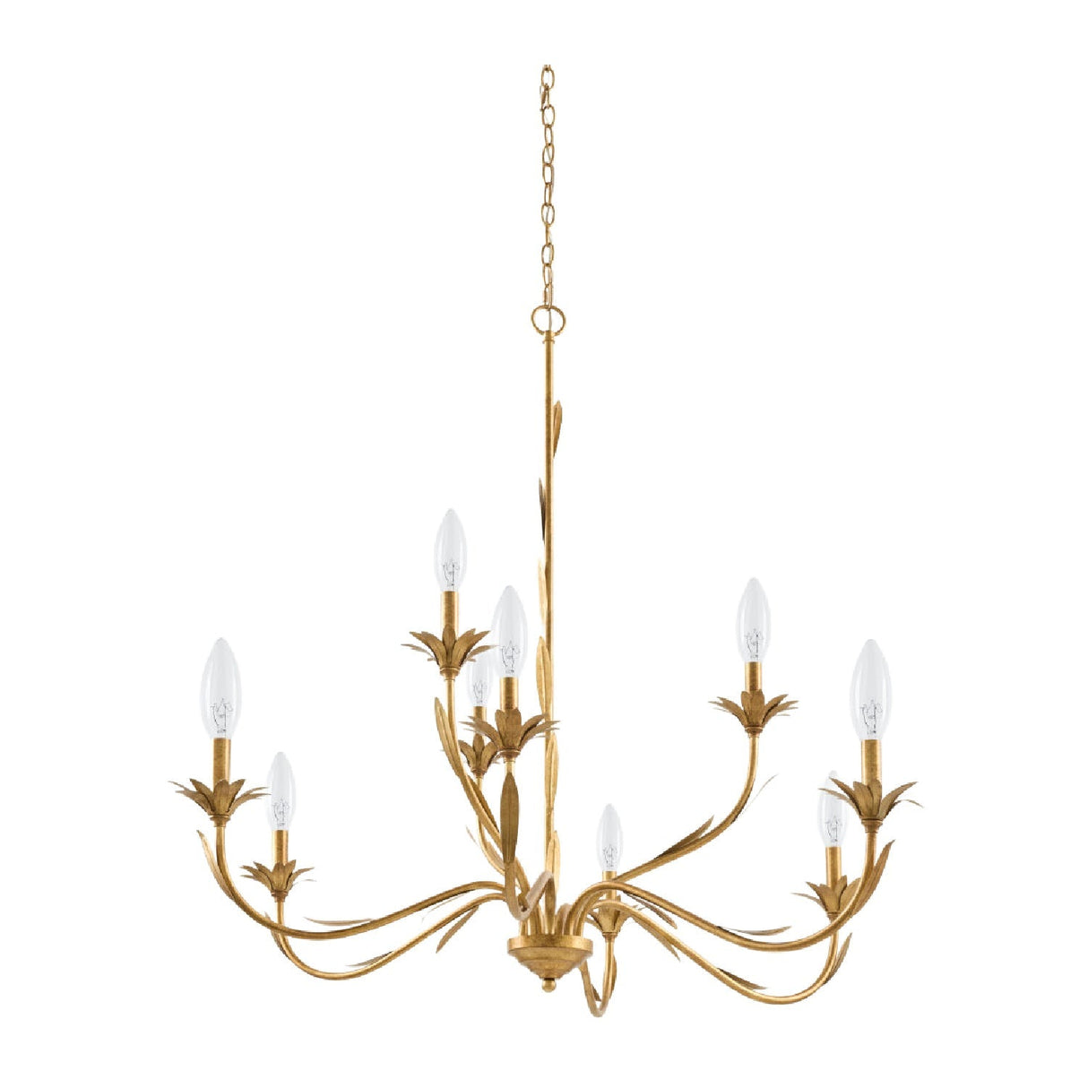 Modern European furniture - Flower-Inspired 9-Light Chandelier - www.oroa.com