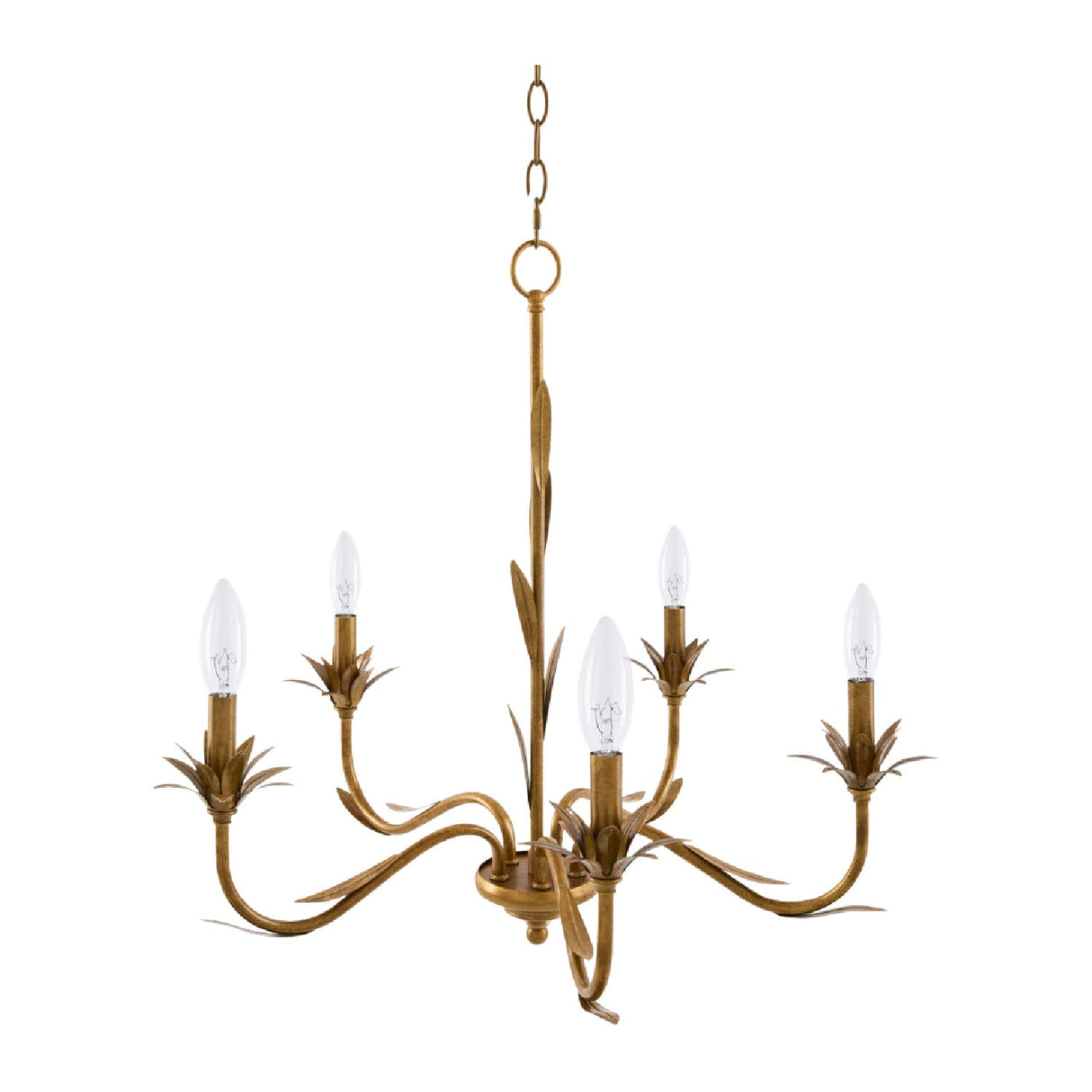 Modern European furniture - Flower-Inspired 5-Light Chandelier - www.oroa.com