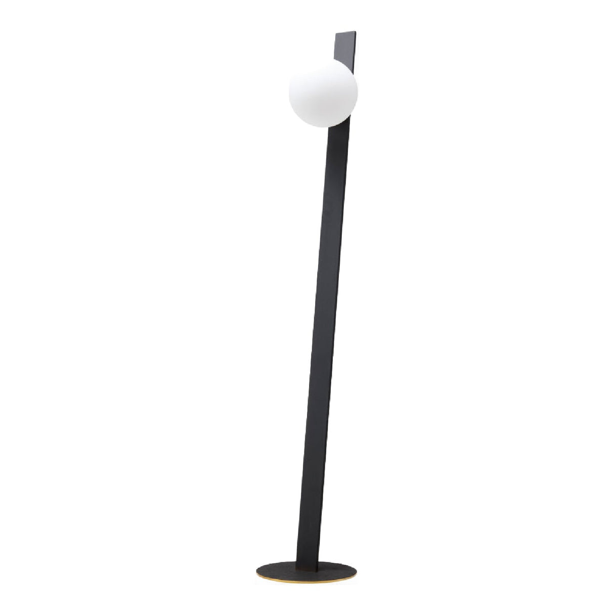 Modern European furniture - White Glass Modern Floor Lamp - www.oroa.com